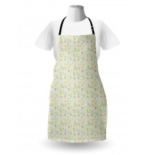 Summer Flowers and Apples Apron