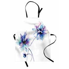 Retro Flowers Apron