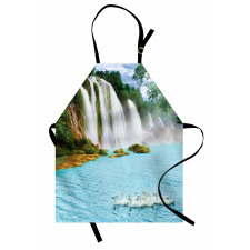 Lake and Swans Nature Apron