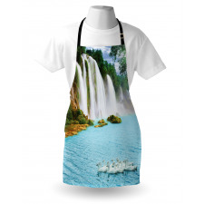 Lake and Swans Nature Apron