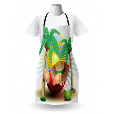 Exotic Summer Paradise Apron