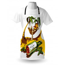 Message in Bottle Summer Apron