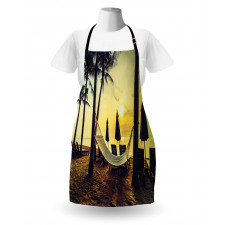 Coconut Exotic Palm Trees Apron