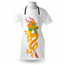 Fierce Animal Cartoon Design Apron