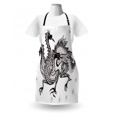 3 Headed Wild Character Apron