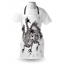 3 Headed Wild Character Apron