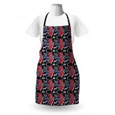 Japan Artwork Curving Tails Apron