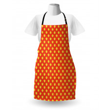 Pop Art Style Comic Motifs Apron