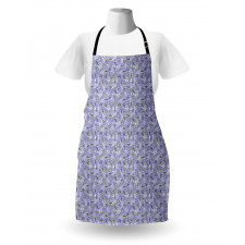 Phlox Divaricata and Leaves Apron