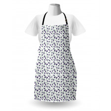 Watercolor Design Flowers Apron