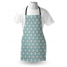 Diagonal Squares Geometric Apron