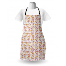 Summer Flowers and Branches Apron