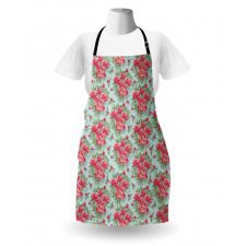 Blooming Vintage Garden Art Apron