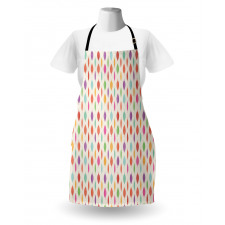 Bohemian Colorful Feathers Apron