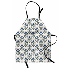 Flowers Leaves Blossom Art Apron