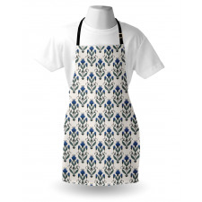 Flowers Leaves Blossom Art Apron