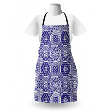 Rhythmic Flowers Motifs Apron