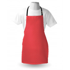 Vivid Retro Dots Art Apron