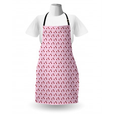 Rhythmic Cherries Motifs Apron