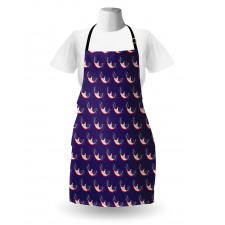 Witty Smile Teeth Cat's Whisker Apron