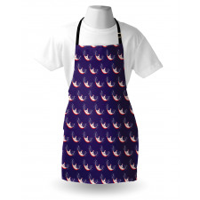 Witty Smile Teeth Cat's Whisker Apron