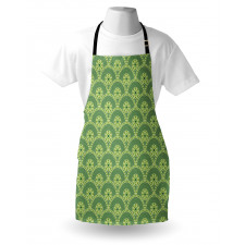 Antique Cultural Round Motif Apron