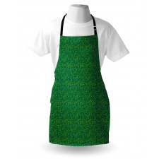 Swirl Flowers Nature Art Apron