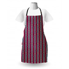 Colorful Retro Revival Apron