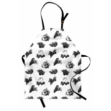 Orange Grape Strawberry Apron