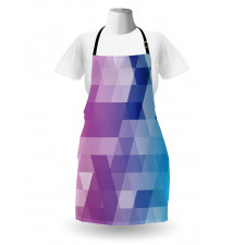 Fuchsia and Aqua Tones Art Apron