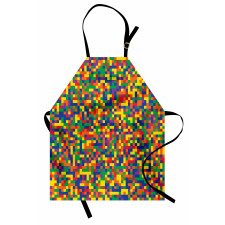 Vivid Motley Pixel Apron