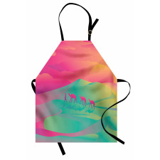 Camel Caravan Man and Sunset Apron