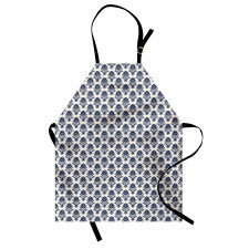 Monochromatic Nostalgic Art Apron