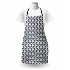 Monochromatic Nostalgic Art Apron