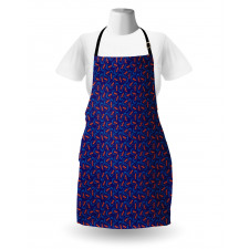 Dotted Blobs Dragonflies Apron