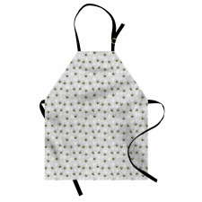 Bumblebees and Orchids Apron