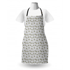 Bumblebees and Orchids Apron