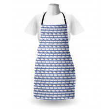 Stripes and Dragonflies Apron