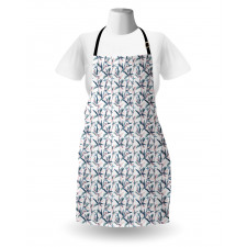 Graphic Design of Leaves Apron