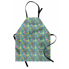 Hipster Animal Wise Bird Apron