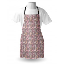 Amazonian Fauna Reptile Art Apron