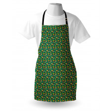 Crested Bird Watermelon Apron