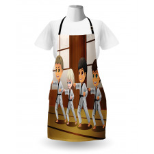 Children Dojo Practice Art Apron