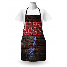 All Jazz Sign Brick Wall Apron