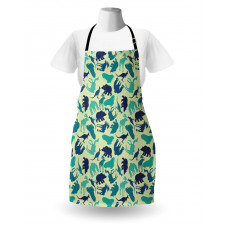 Various Animal Silhouettes Apron