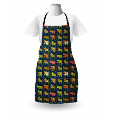 Whimsical Woodland Animals Apron