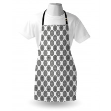 Creative Maze Motif Rounds Apron