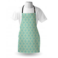 Modern Damask Image Art Apron