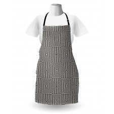 Ornamental Stripes Art Apron