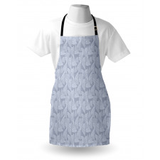 Lines Forming Wave Shapes Apron